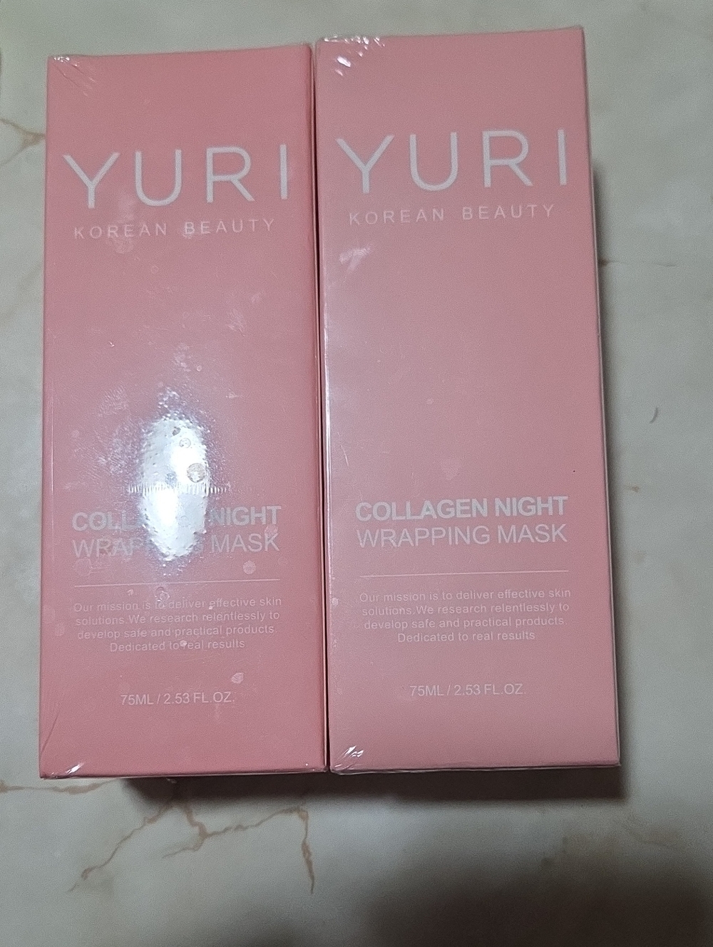Collagen Night Wrapping Mask - Pink